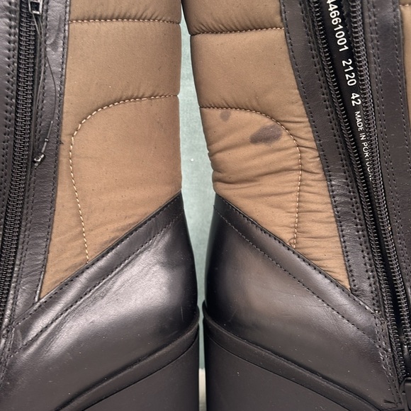 NWOT Fly London Black Mid Calf Boots EU 42 - Picture 3 of 11